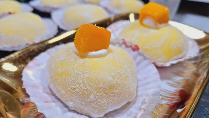 Resep Mooochii Mango Cake Edisi Lebaran yang Cantik dan Lezat